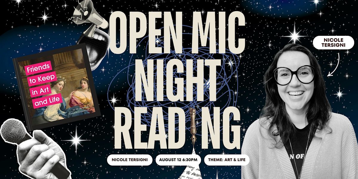 Open Mic Night: Art & Life, 12 August | Event in Royal Oak | AllEvents