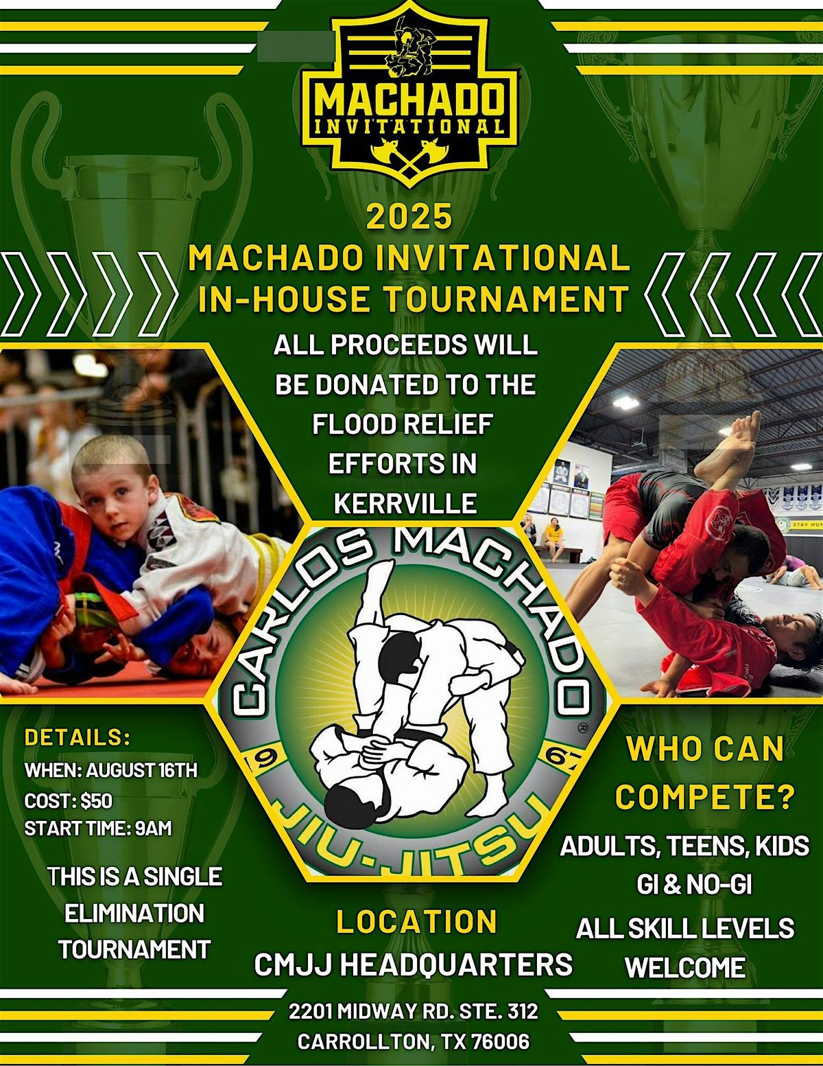2025 Machado Invitational In-House Tournament, 16 August | Event in Carrollton | AllEvents