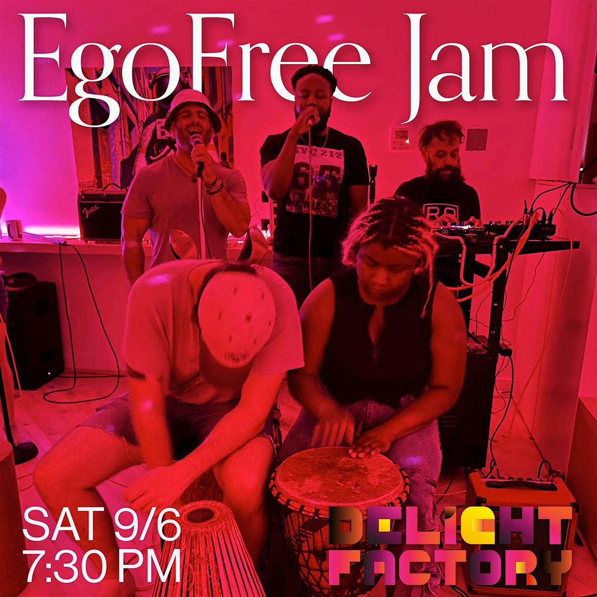 Ego Free Jam - First Saturdays, 6 September | Event in Brooklyn | AllEvents
