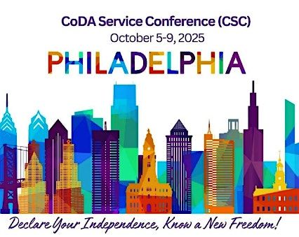 2025 CoDA Service Conference (CSC), 5 October | Event in Philadelphia | AllEvents