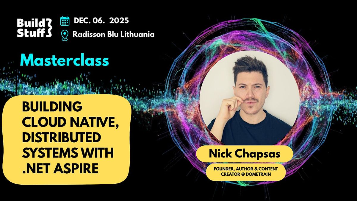 create text with a call to action under this post. use information from bui, 6 December | Event in Vilnius