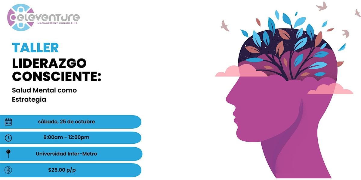 Liderazgo Consciente: Salud Mental como Estrategia, 25 October | Event in San Juan | AllEvents