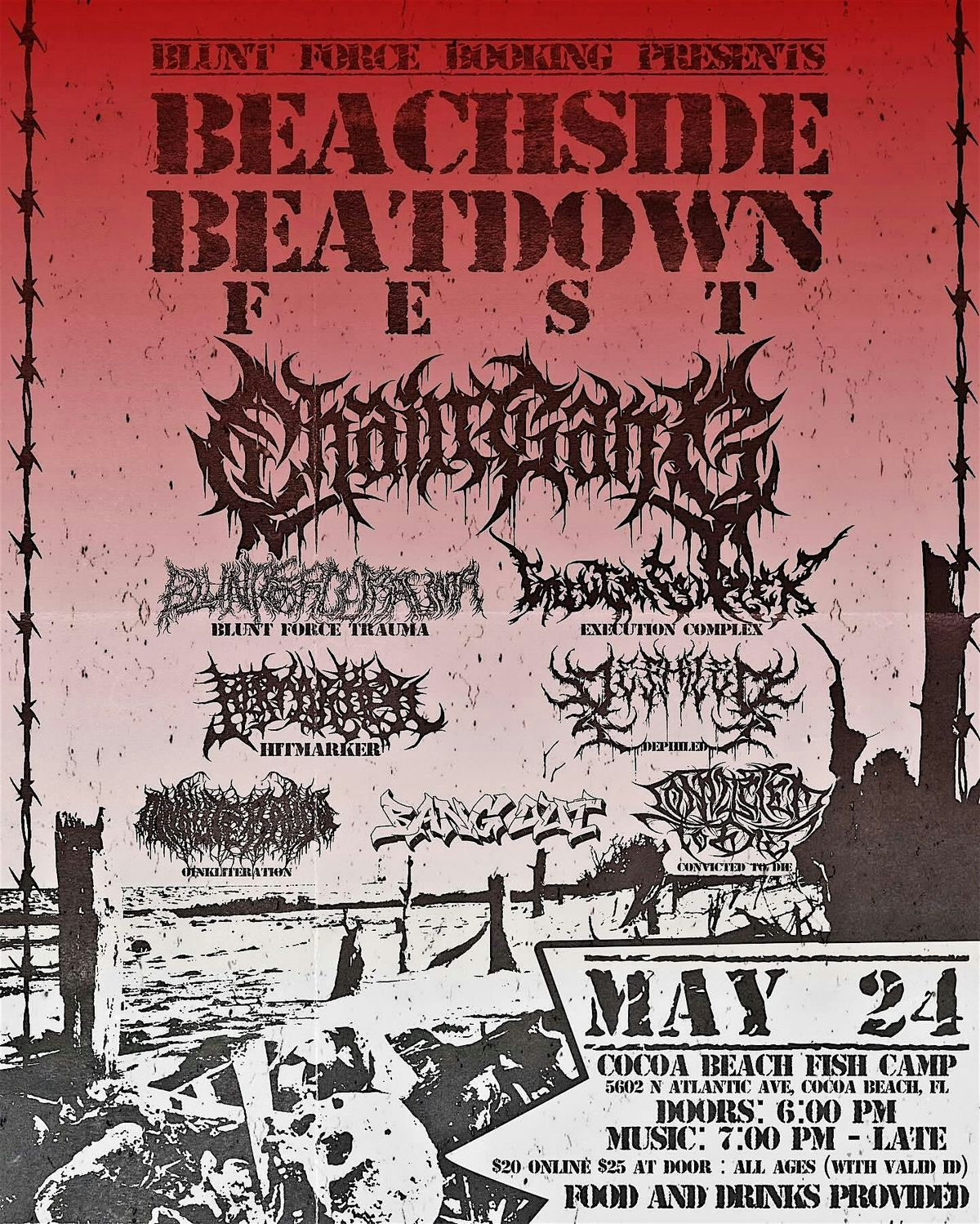 Beachside Beatdown Fest, Cocoa Beach Fish Camp, 24 May 2025 | AllEvents