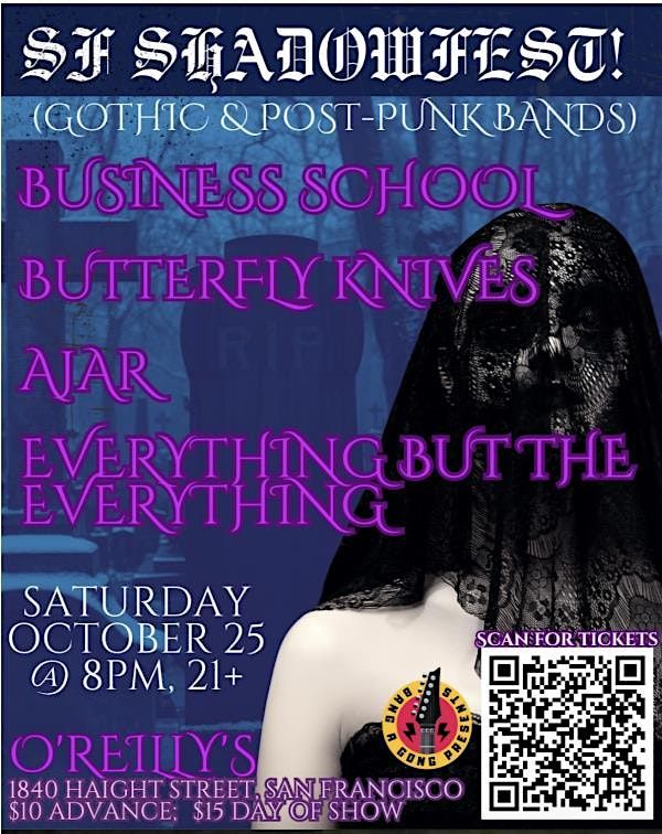 SF SHADOWFEST!, 25 October | Event in san francisco | AllEvents