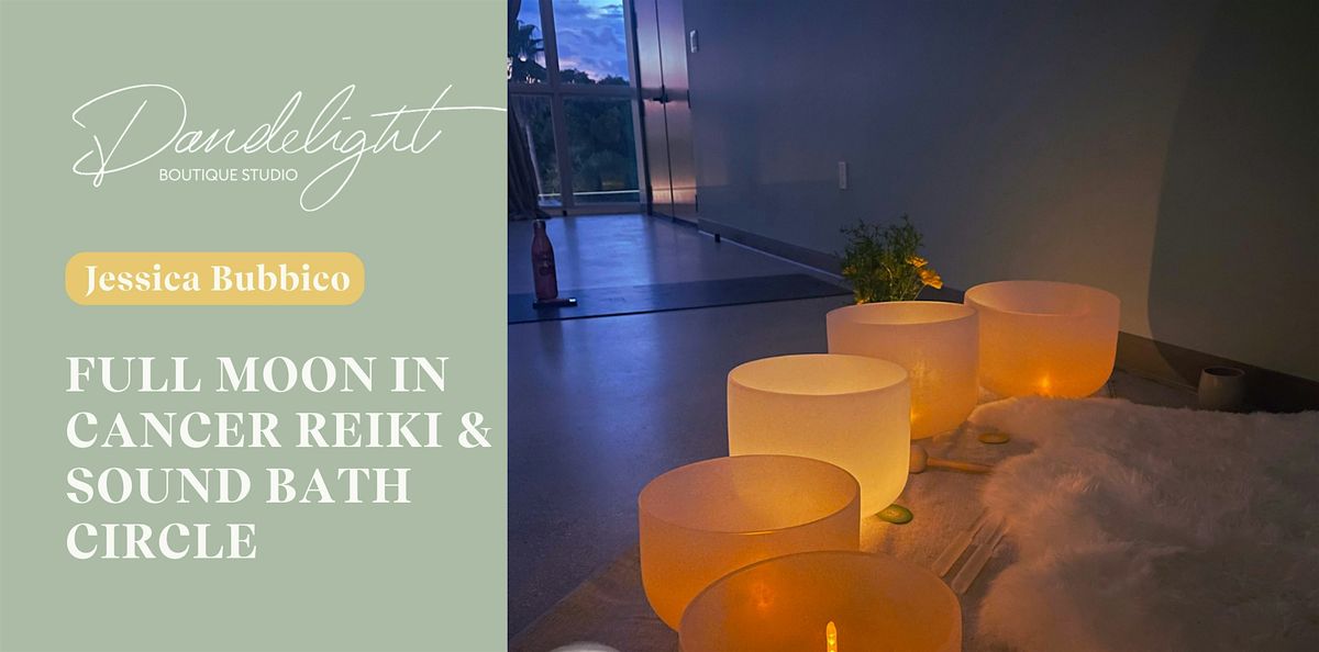 Full Moon Reiki & Sound Bath Circle, Dandelight Yoga Studio, Delray ...