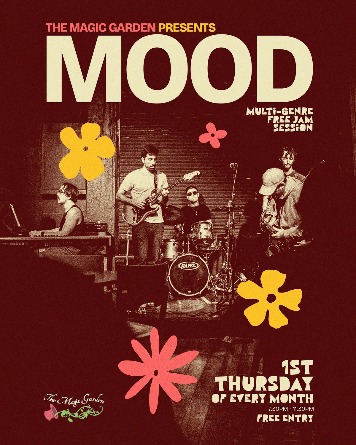 Mood Jam - Open Jam Night @ The Magic Garden, 4 December | Event in London | AllEvents