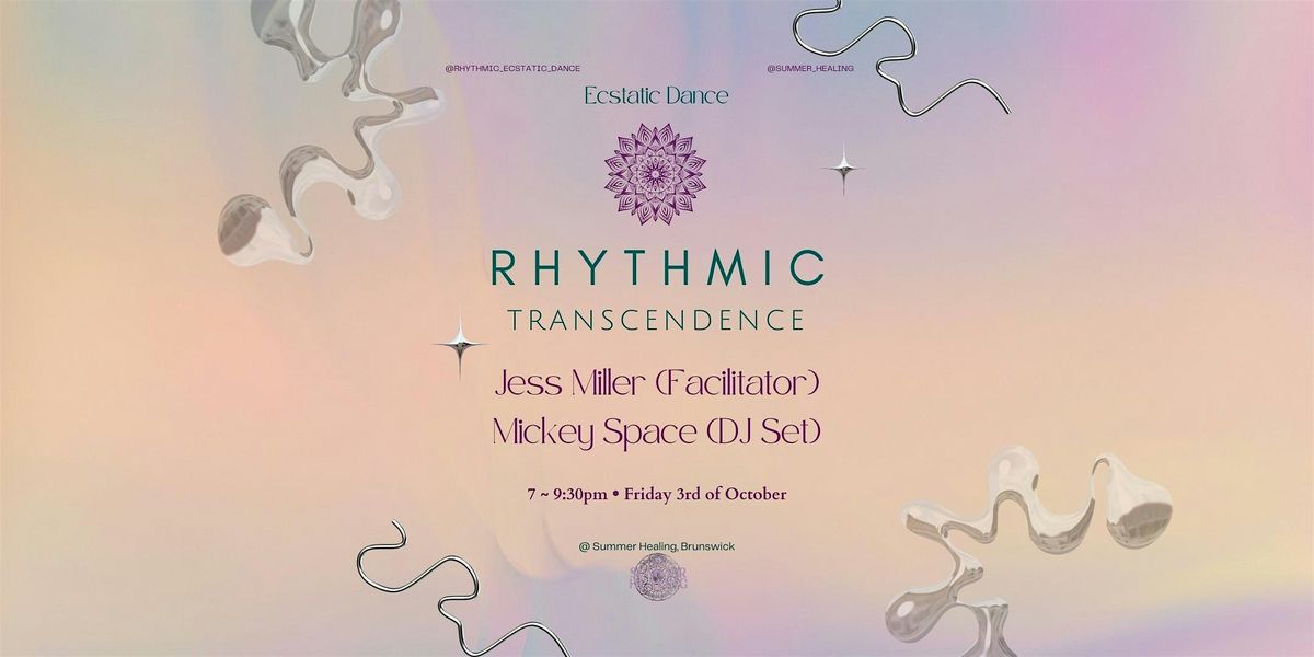 Rhythmic Ecstatic Dance: Rhythmic TRANSCENDENCE, 3 October | Event in Brunswick | AllEvents