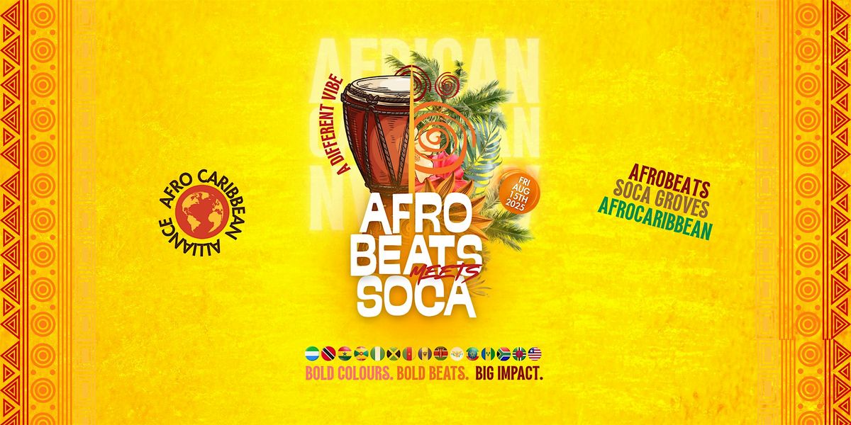 A Different Vibe - Afrobeats Meets Soca!, 15 August | Event in Washington | AllEvents