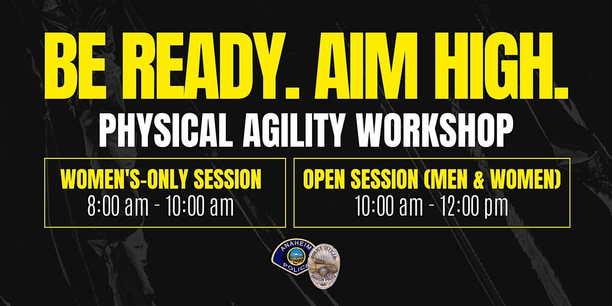 Physical Agility Workshop, 31 May | Event in Huntington Beach | AllEvents