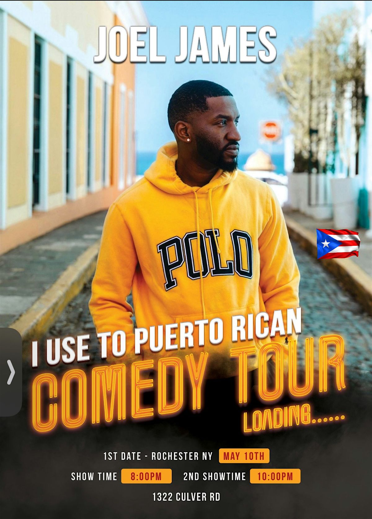 I use to be Puerto Rican Comedy Show | Event in Rochester | AllEvents