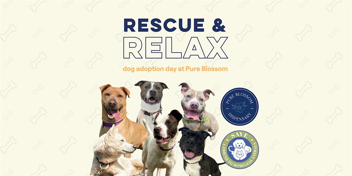 Rescue & Relax: Dog Adoption Day at Pure Blossom, 20 September | Event in Pennington | AllEvents