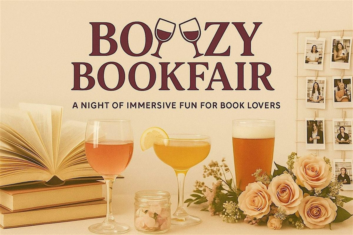 Boozy Bookfair!, 10 October | Event in Roswell | AllEvents