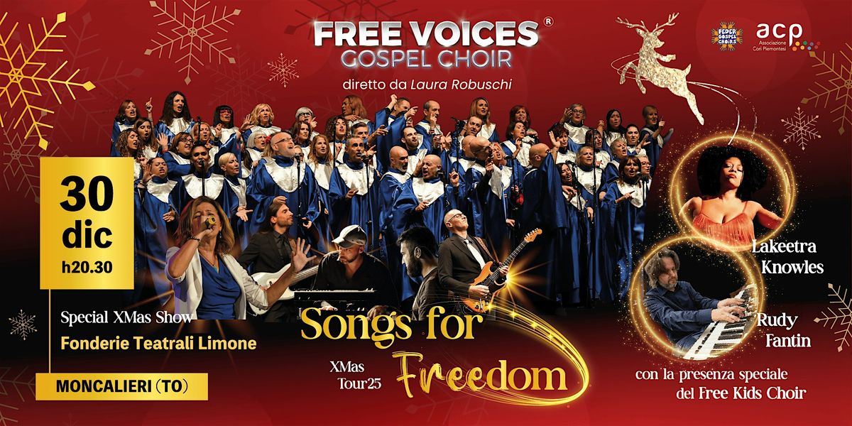 Singing for FREEdom, 30 December | Event in Moncalieri | AllEvents