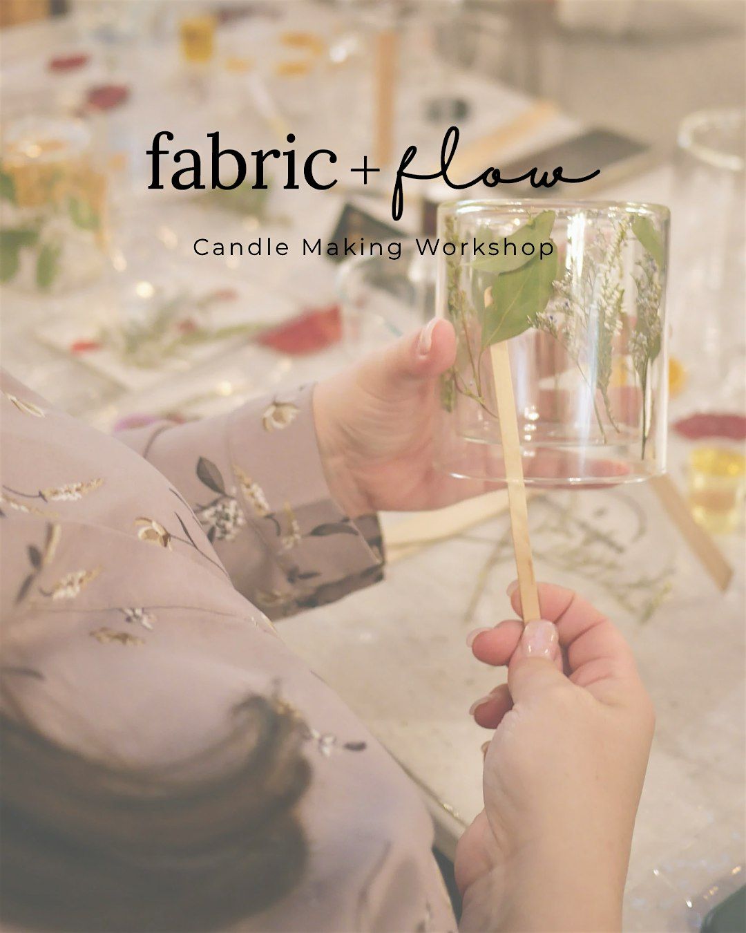 Private Candle-Making Workshop with Fabric and Flow & Scentsmoke, 4 October | Event in Edmonton | AllEvents