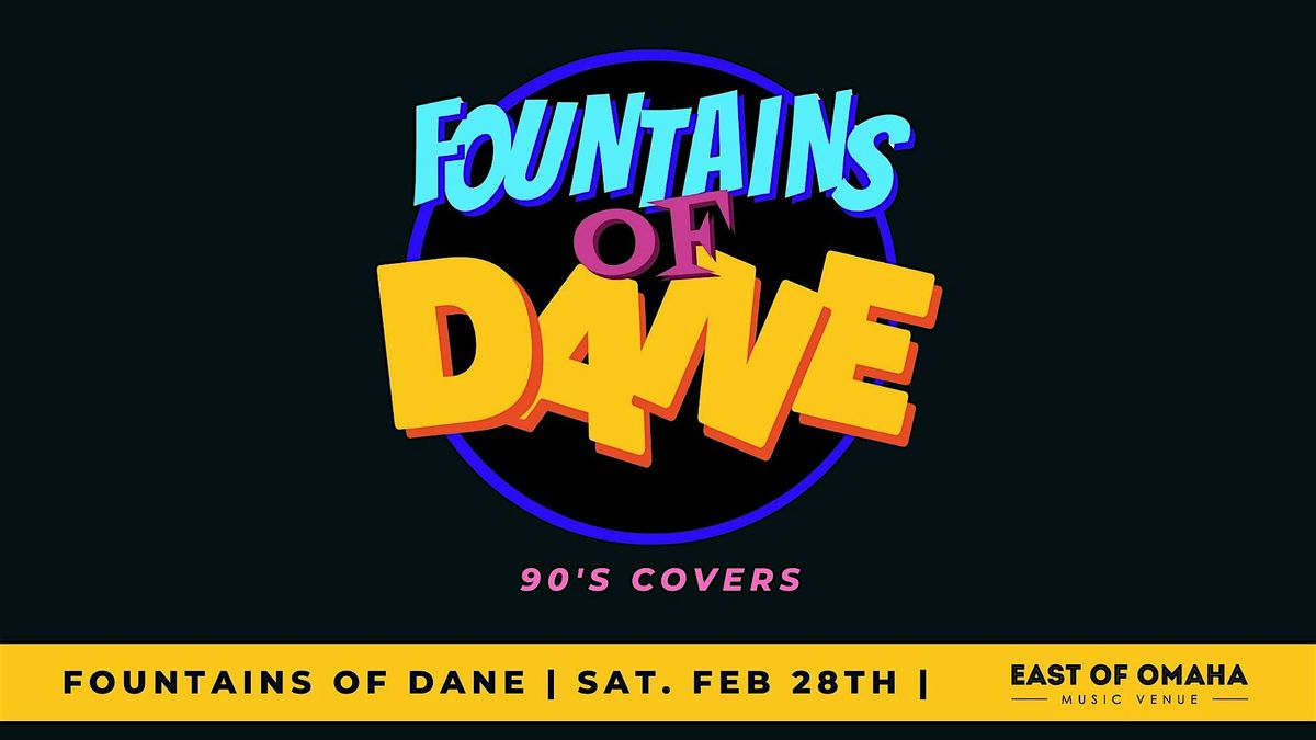 90's & 2000's Party w/ Fountains Of Dane at EOO!, 28 February | Event in Griswold | AllEvents
