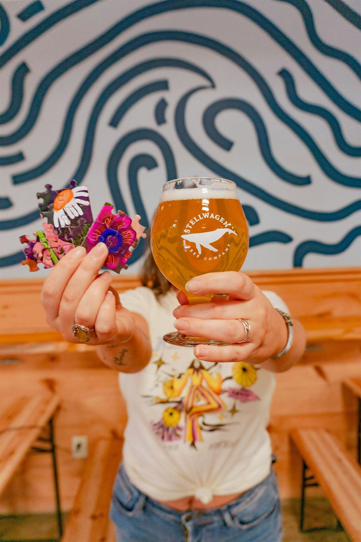 Join Rock Paper Scissors & Stellwagen  Beer Company for A Night of Puzzling, 9 July | Event in Marshfield