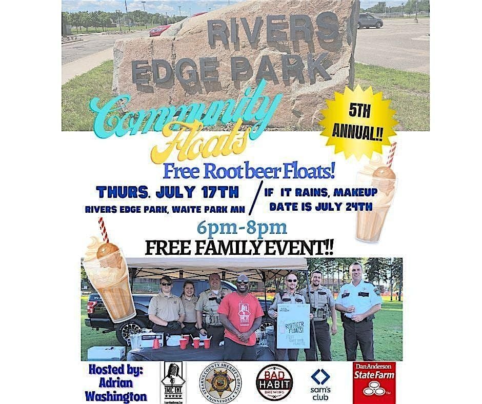 5th Annual Community Floats, 17 August | Event in Waite Park | AllEvents