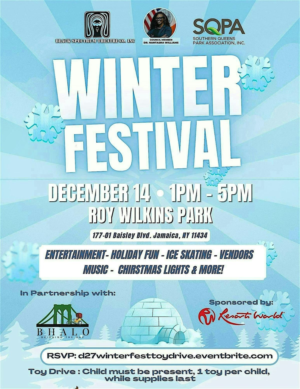 D27 Winterfest 2025, 14 December | Event in Queens | AllEvents