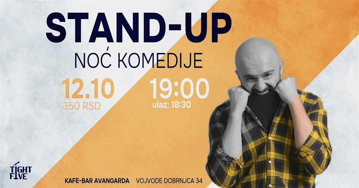 Stand-up Noć Komedije, 12 October | Event in Beograd | AllEvents