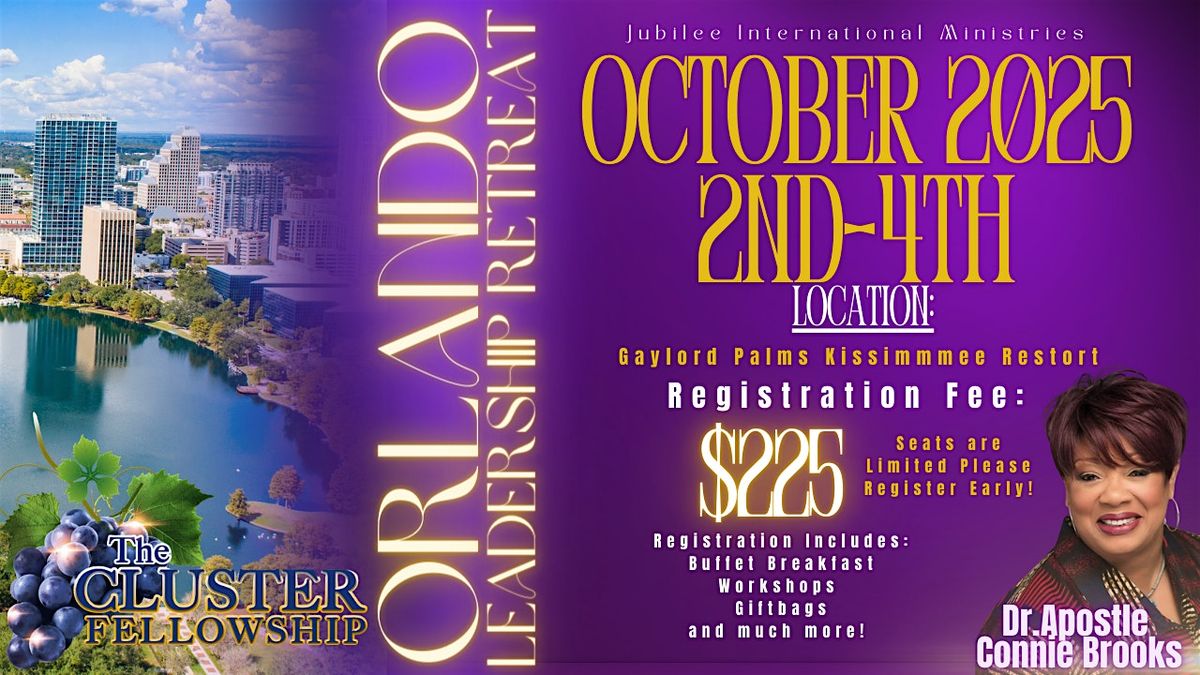 Cluster Retreat Fellowship, 2 October | Event in Kissimmee | AllEvents