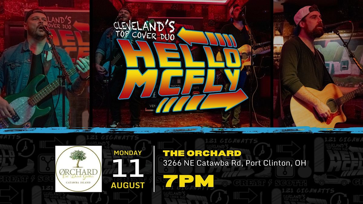 Hello McFly LIVE at The Orchard in Port Clinton, OH!, 11 August | Event in Port Clinton | AllEvents