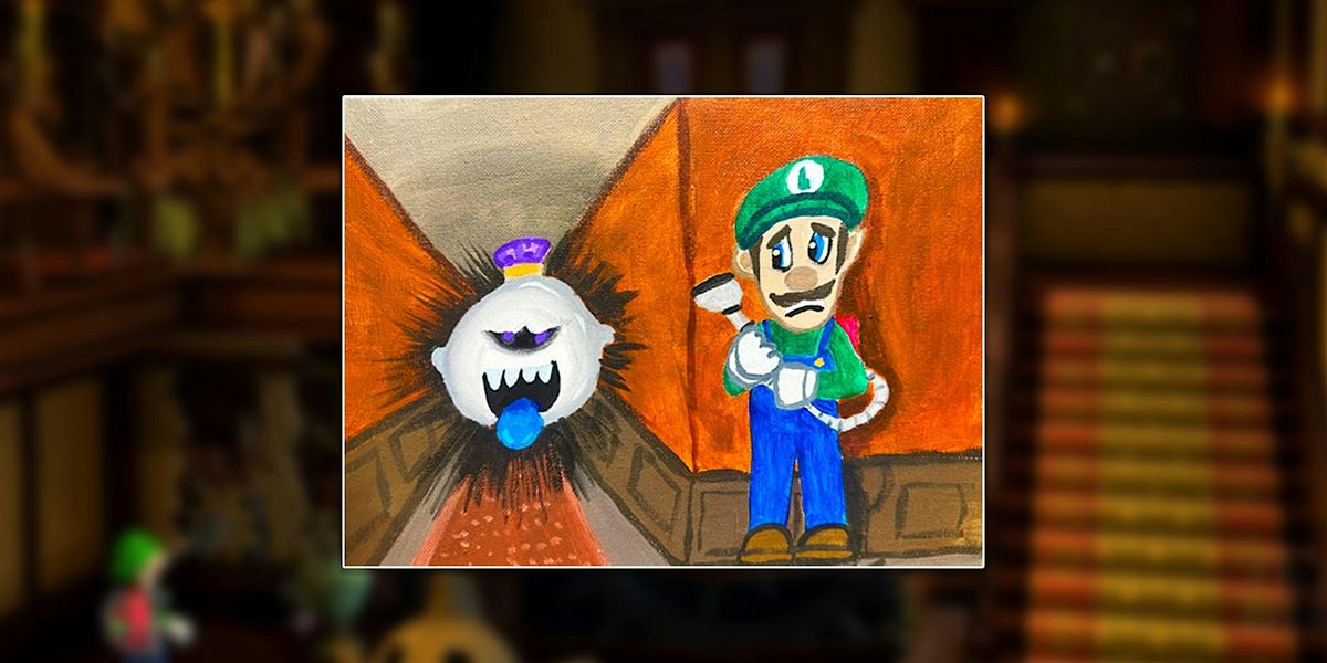 Luigi’s Haunted Mansion Paint-n-Sip, 12 October | Event in Centralia | AllEvents