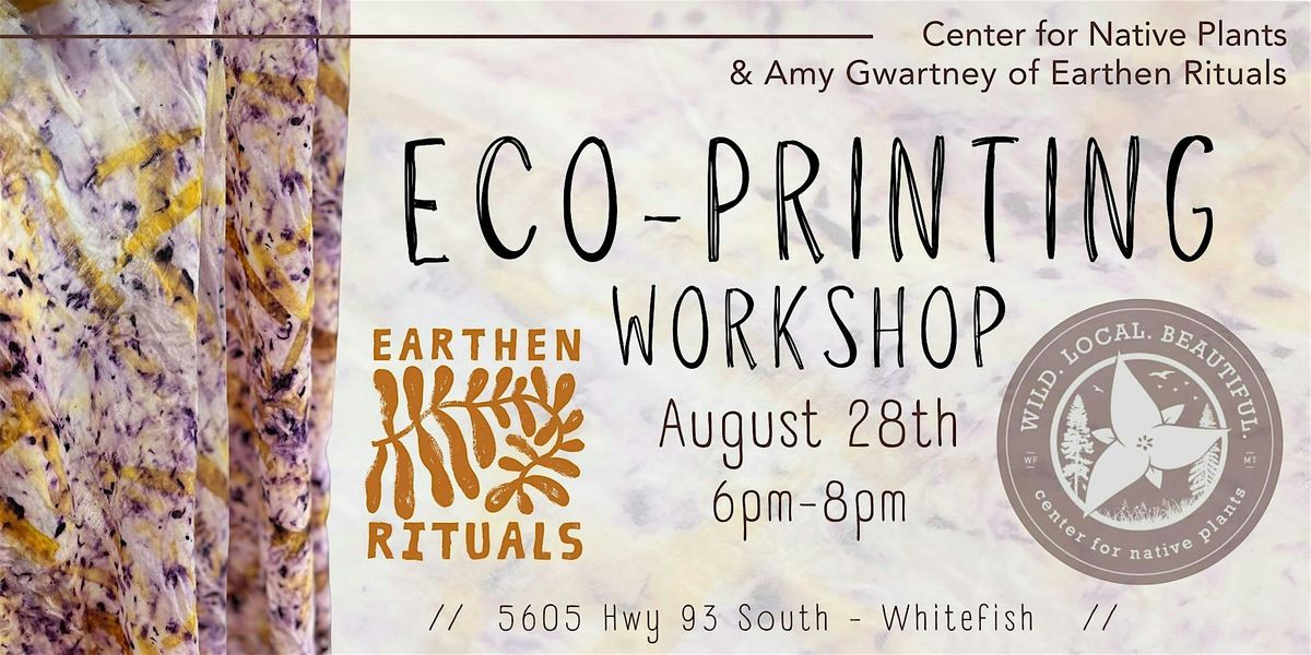 Eco Printing with Earthen Rituals, 28 August | Event in Whitefish | AllEvents