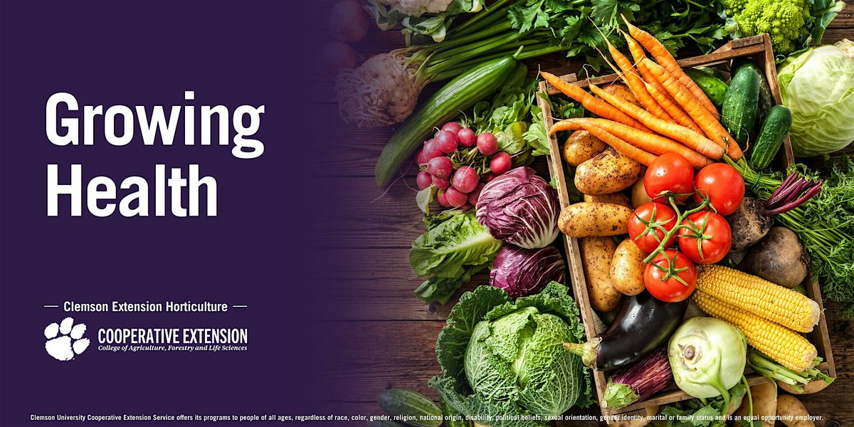 Growing Health, 17 April | Event in Greenville | AllEvents