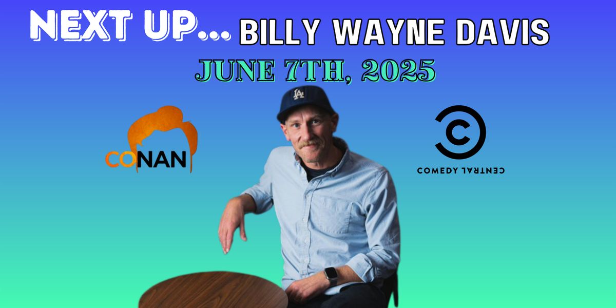 Billy Wayne Davis LIVE - Comedy at Carco, 7 June | Event in Renton | AllEvents