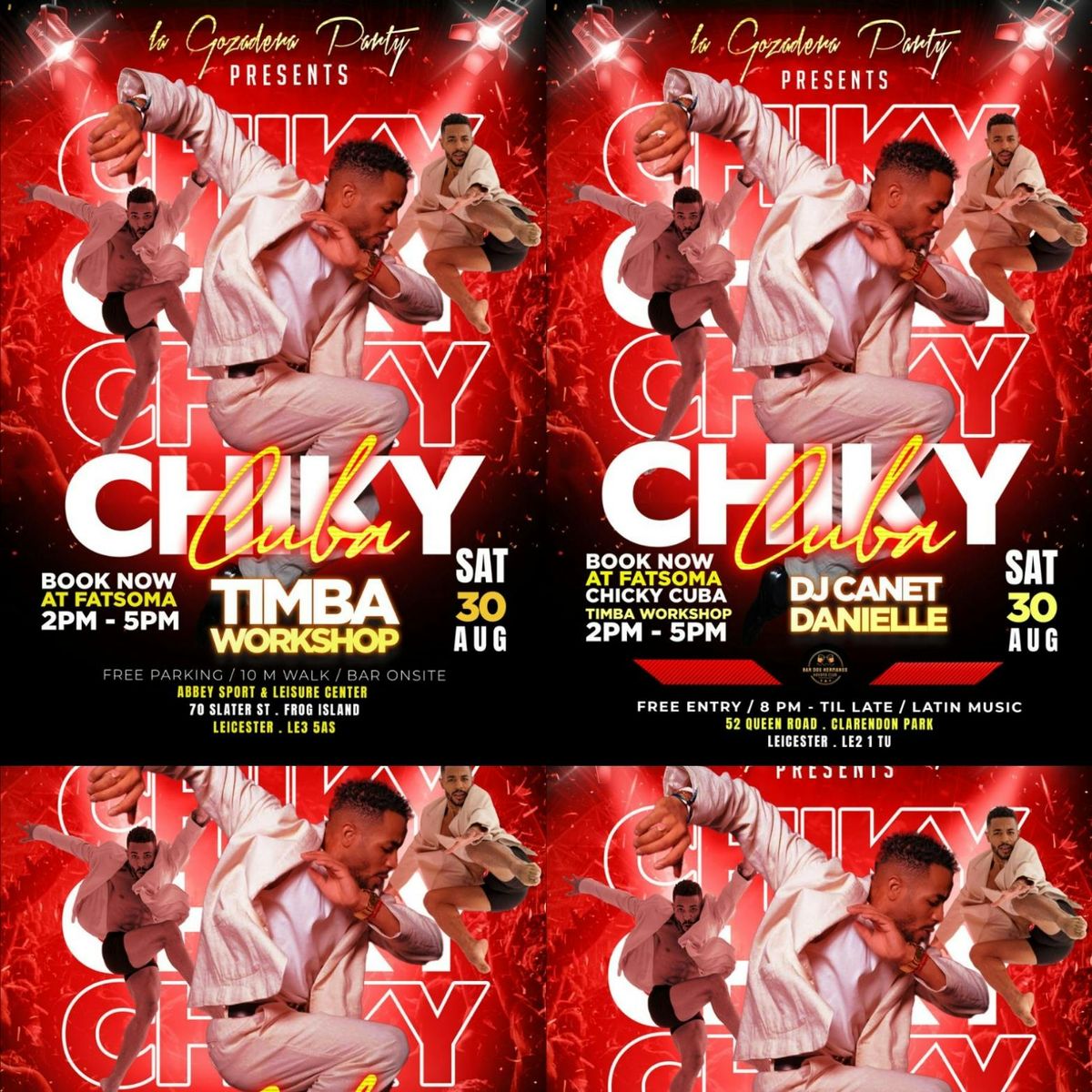 Chiky Cuba Timba Workshop, 30 August | Event in Leicester | AllEvents