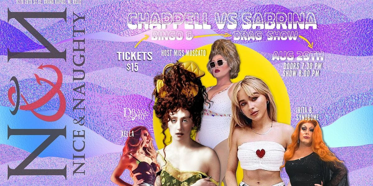 Chappell Roan vs Sabrina Carpenter Drag Show & Bingo, 29 August | Event in Grand Rapids | AllEvents