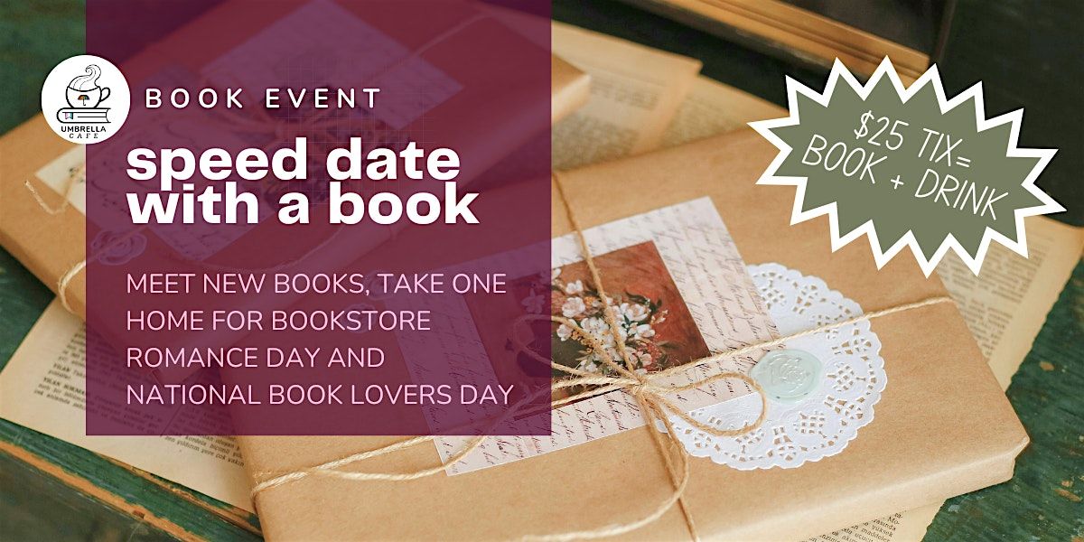 Speed Date With a Book, 9 August | Event in Salt Lake City | AllEvents
