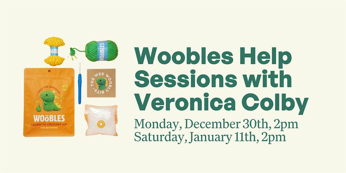 Woobles Help Session with Veronica Colby, Book Love, Plymouth, 11