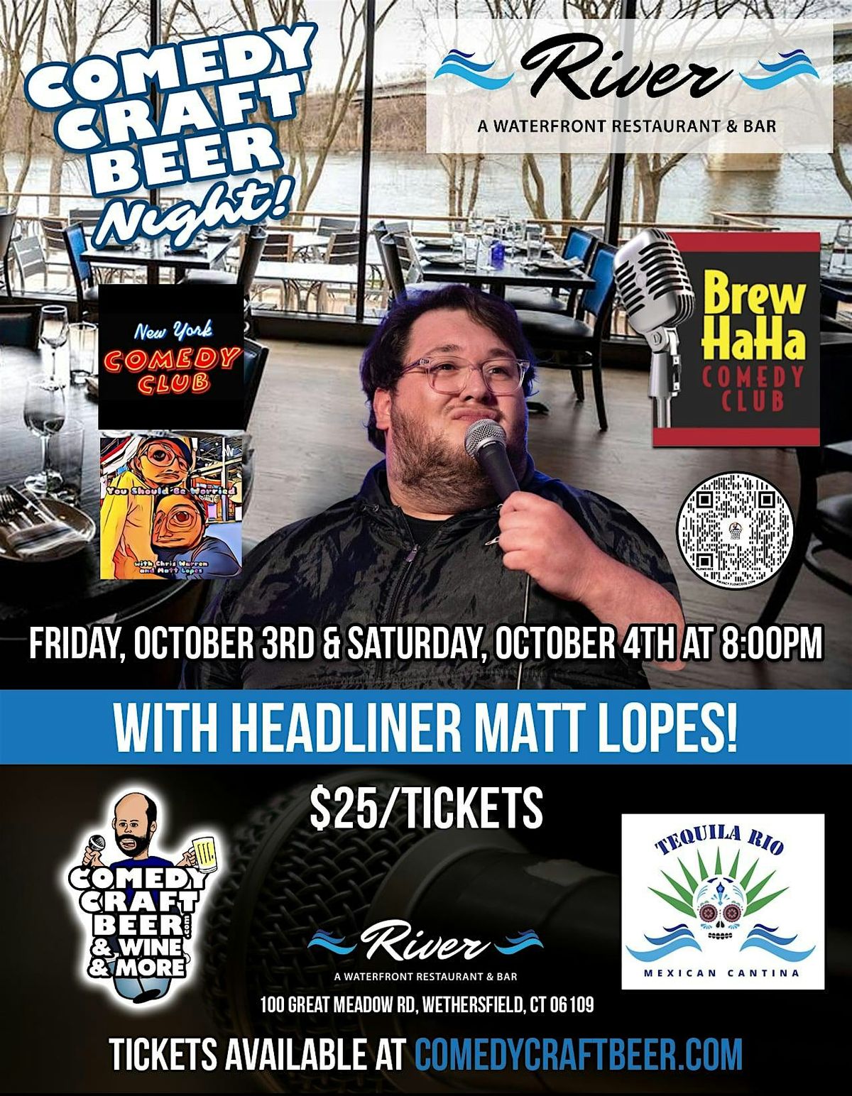 Comedy Night at Brew Ha Ha at River, 4 October | Event in Wethersfield | AllEvents