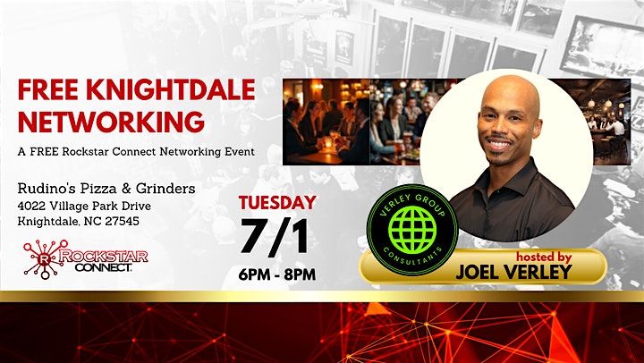 Free Knightdale Networking powered by Rockstar Connect (July), 1 July | Event in Knightdale | AllEvents
