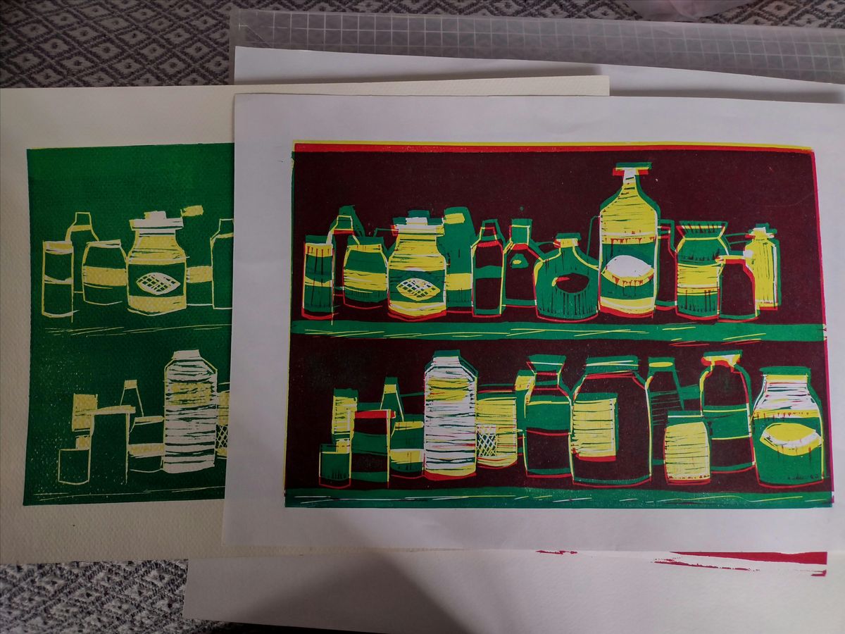 Lino and Reduction Printing Workshop, 28 September | Event in Cheshire | AllEvents