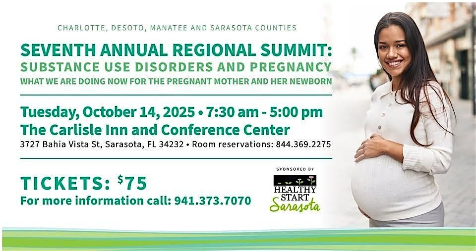 Seventh Annual Regional Summit: Substance Use Disorders and Pregnancy, 14 October | Event in Sarasota | AllEvents