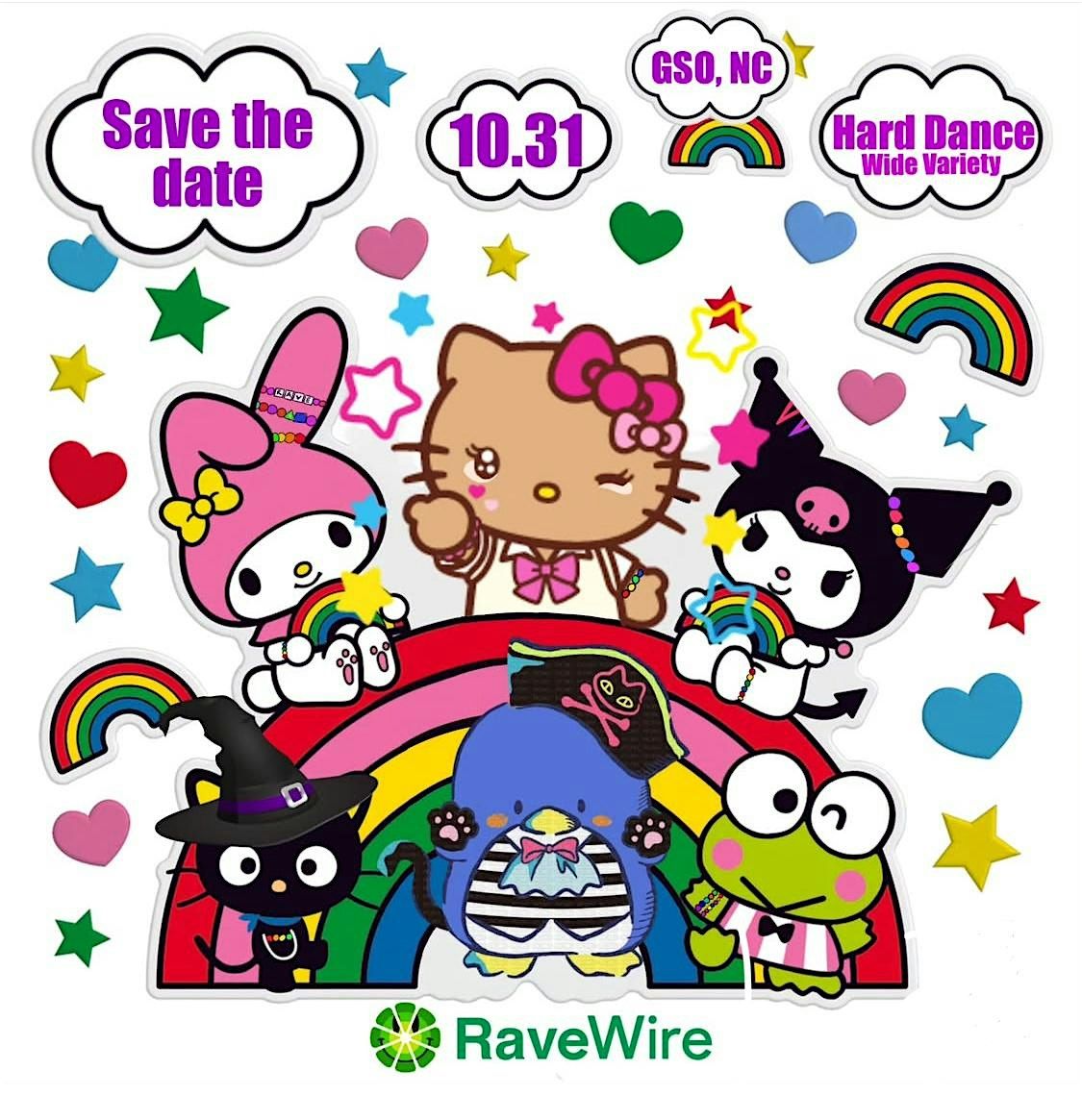 San•gyaru•rio - presented by Ravewire, 31 October | Event in Greensboro | AllEvents