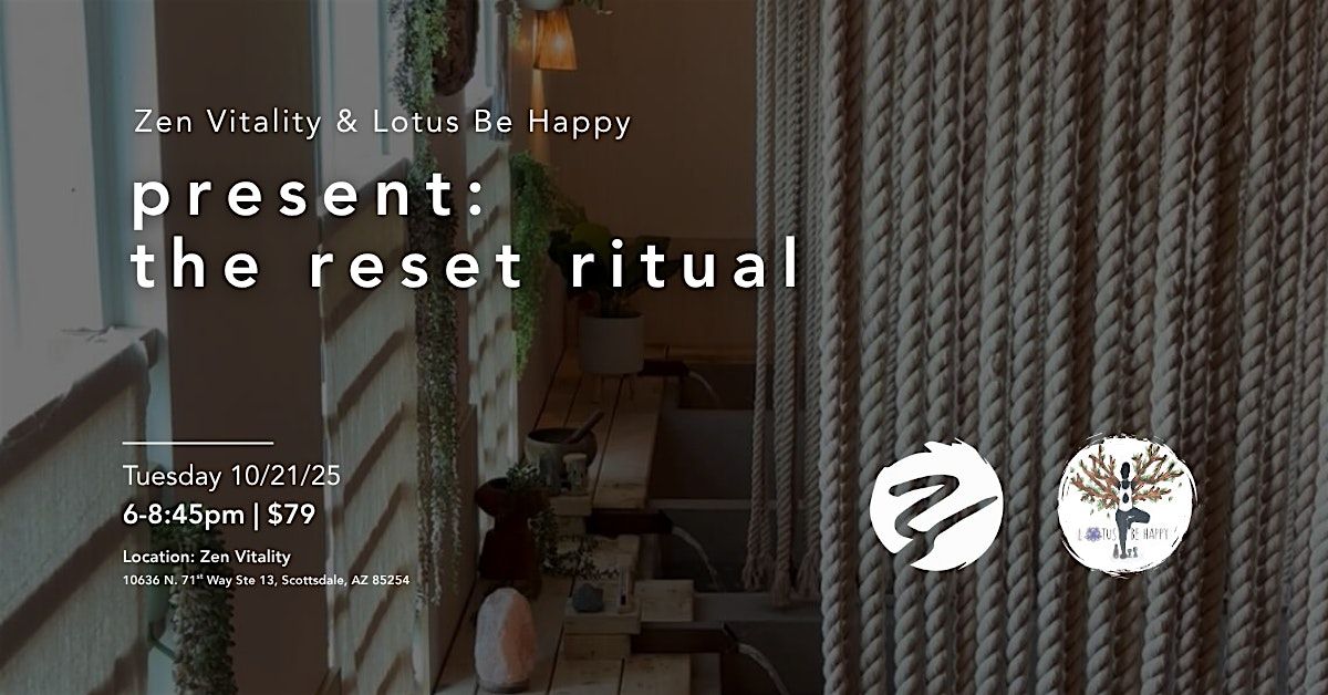 The Reset Ritual - Sauna, Cold Plunge, Compression, Nidra & Sound Healing, 21 October | Event in Scottsdale
