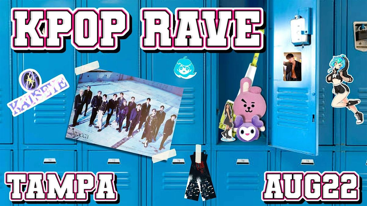 K-Pop Rave: Back To School, 22 August | Event in Tampa | AllEvents