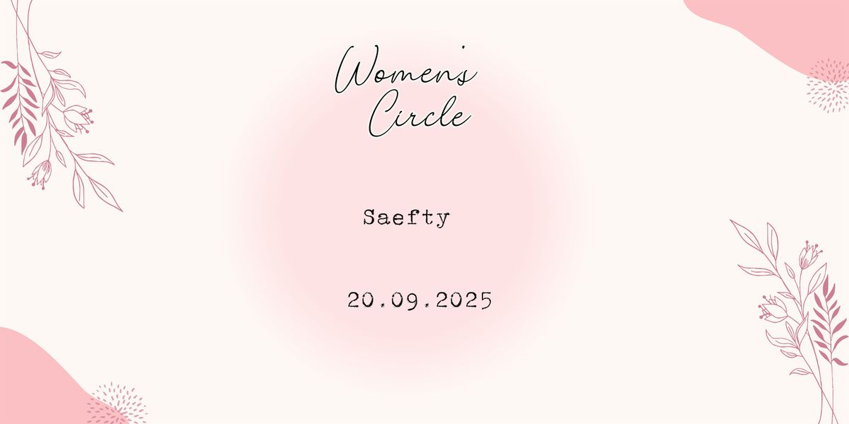 Womens Circle - Saefty, 20 September | Event in Berlin | AllEvents