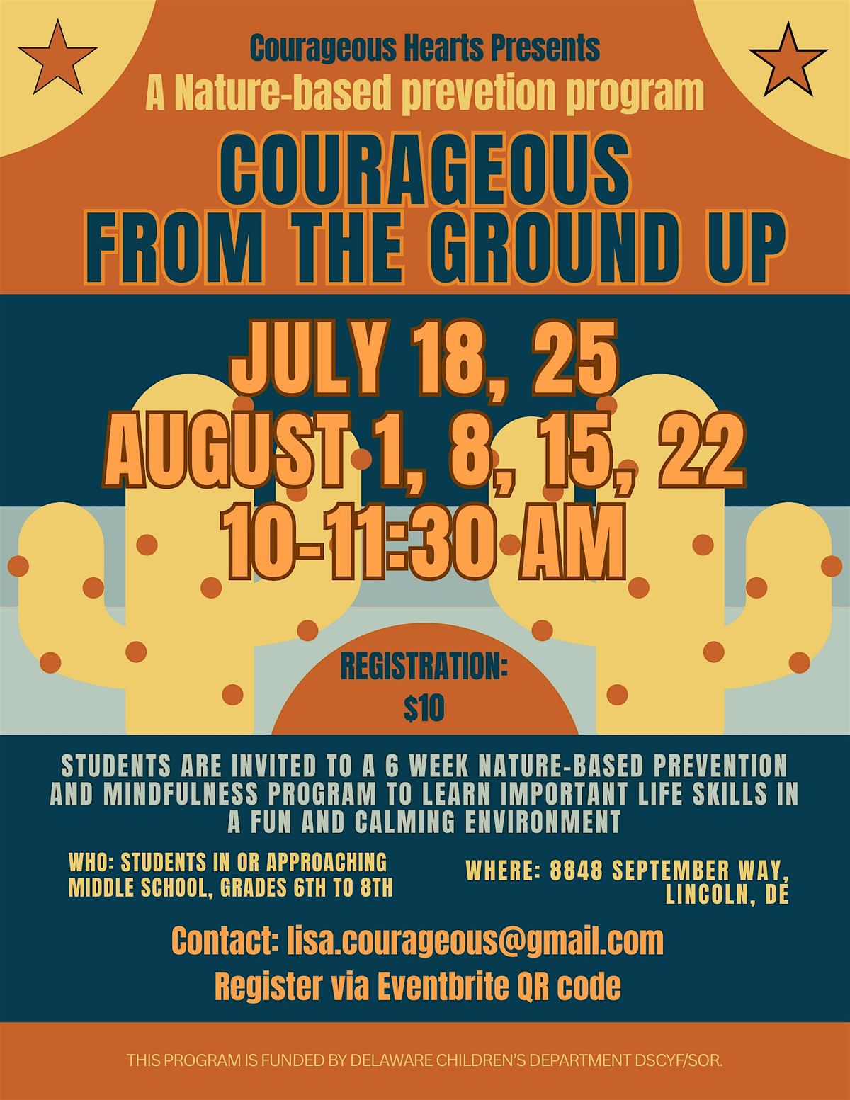 Courageous From the Ground Up, 18 July | Event in Lincoln | AllEvents