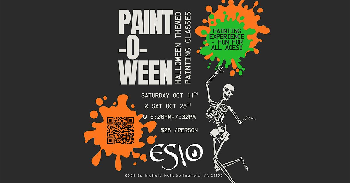 Paint-O-Ween: Halloween Themed Painting Classes | Event in Springfield | AllEvents