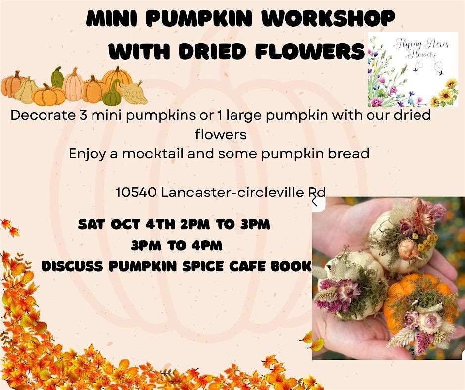 Mini pumpkin flower workshop | Event in Amanda | AllEvents