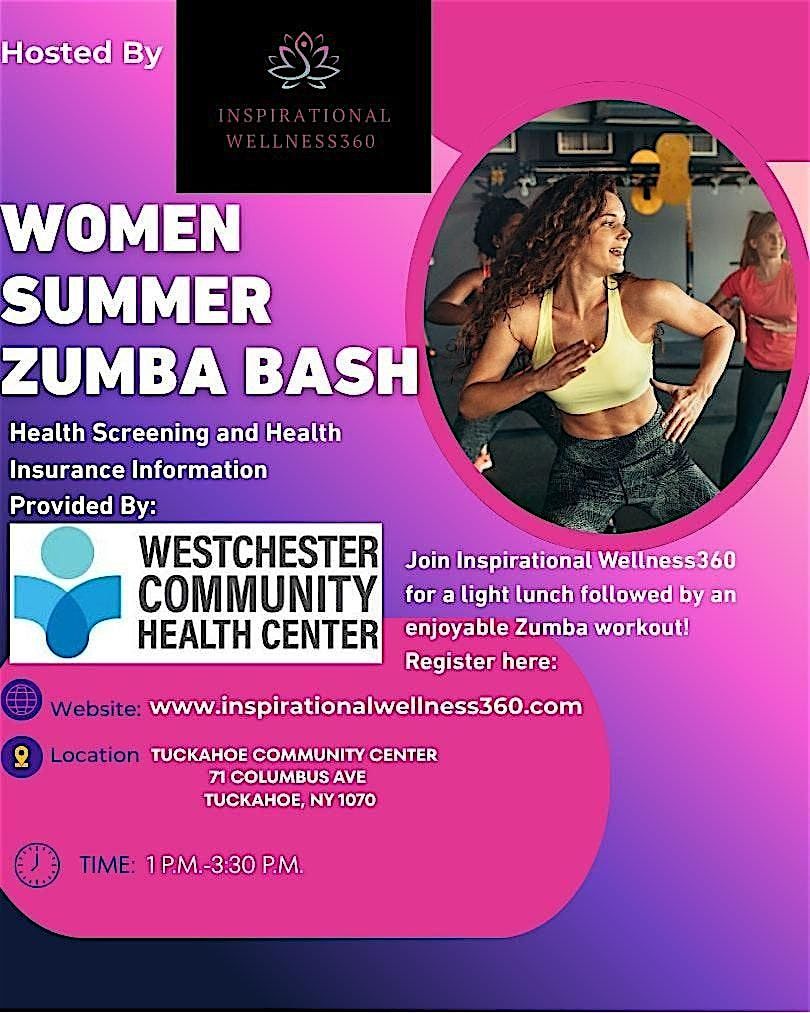Women Summer Zumba Bash, 23 August | Event in Tuckahoe | AllEvents
