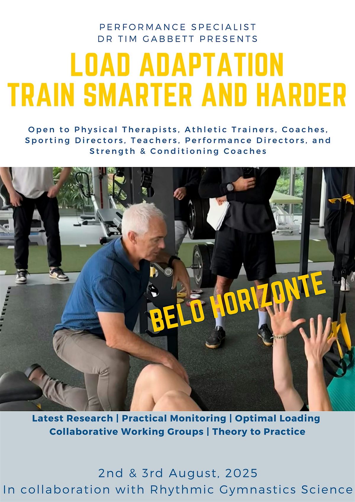 Load Adaptation - Train Smarter and Harder (Belo Horizonte), 1 August | Event in Campus da UFMG | AllEvents