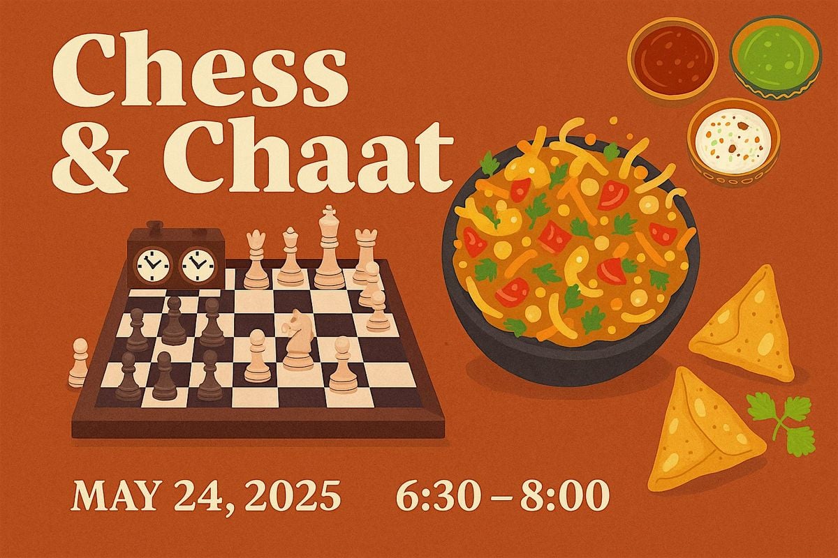Chess, Chai and Chaat – Monthly Social Meetup ♟️☕, 24 May | Event in Austin | AllEvents