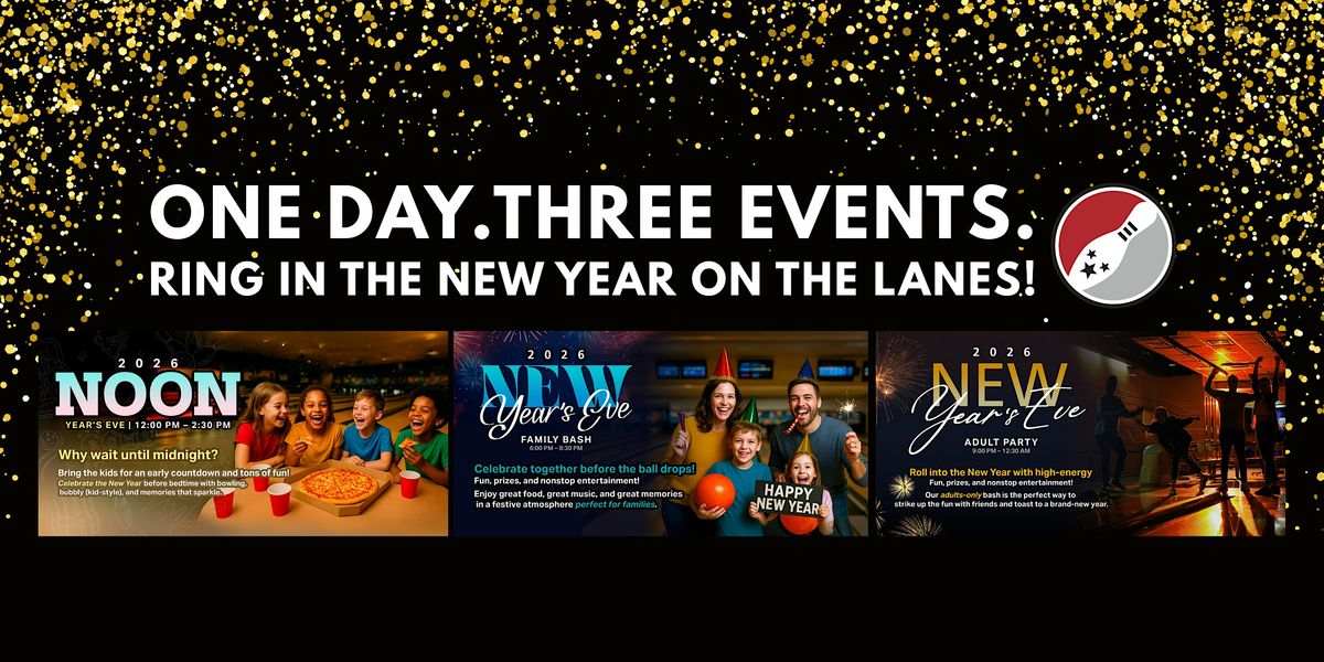 NOON & NYE Bashes at Sun Ray Lanes!, 31 December | Event in Saint Paul | AllEvents