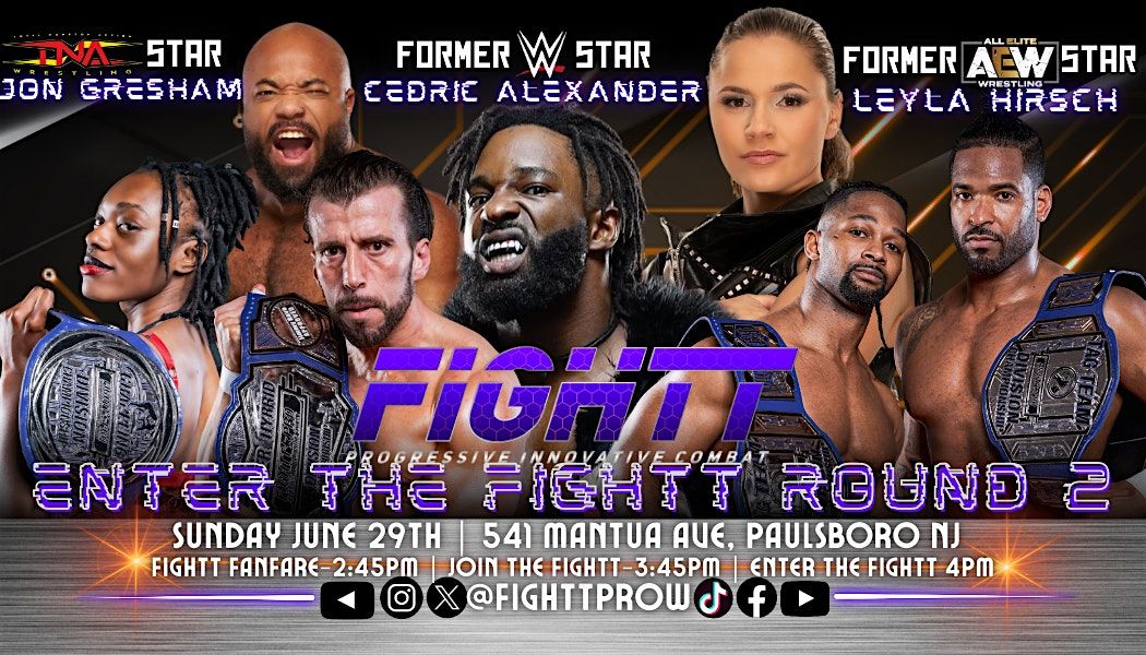 Enter The FIGHTT Round 2, 29 June | Event in Paulsboro | AllEvents