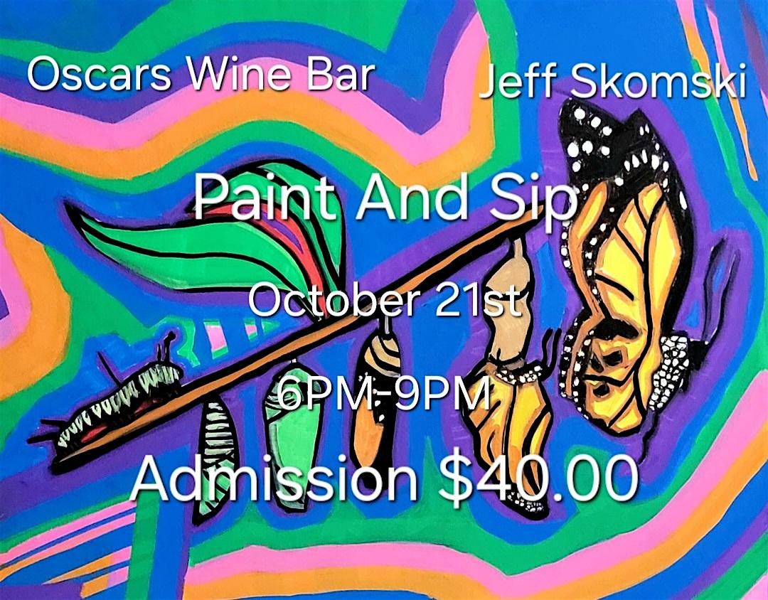 Paint and Sip with Jeff Skomski, 21 October | Event in Hartford | AllEvents